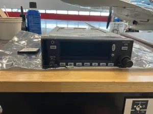 Bendix/King aircraft color GPS P/N 069-01034-0101 with nav disk. Serviceable.